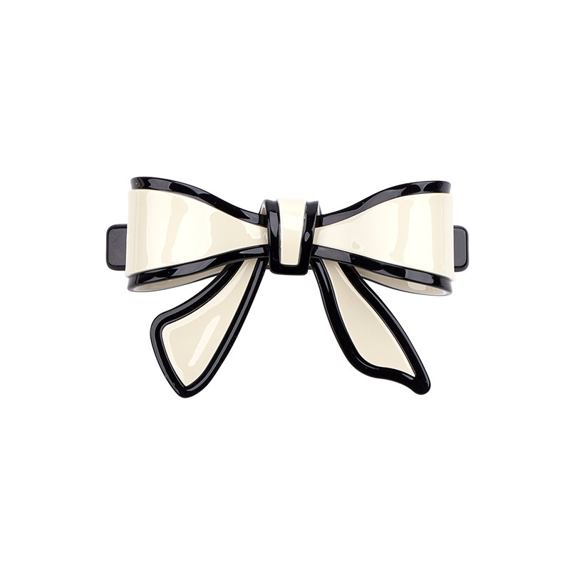 法国佩妮大号蝴蝶结发夹韩国优雅气质弹簧夹顶夹马尾夹横夹女发饰