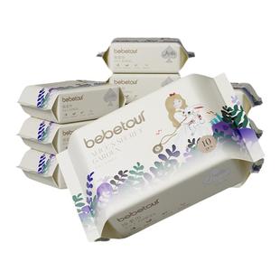 bebetour爱丽丝绵柔巾干湿两用婴儿成人洗脸巾家用非棉柔巾便携装