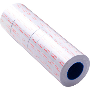 打码机标价纸超市商品打标机打价格标签贴纸标价签价钱价格贴打价机打码纸卷小标签打印单排小手写自粘批发