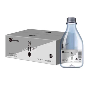 片断0糖苏打水360ml瓶整箱原味无汽弱碱苏打饮用水茉莉花原味正品
