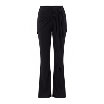 舞蹈裤微喇叭敲显瘦新款