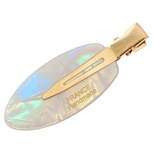 气质可爱无痕夹椭圆格纹发夹边夹时尚级感少女碎发刘海夹鸭嘴夹