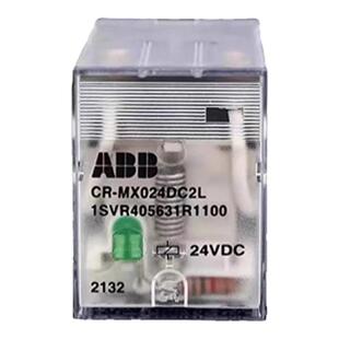 原装ABB小型中间继电器CR-MX024DC2L/CR-MX230AC4L 12V24V110V220
