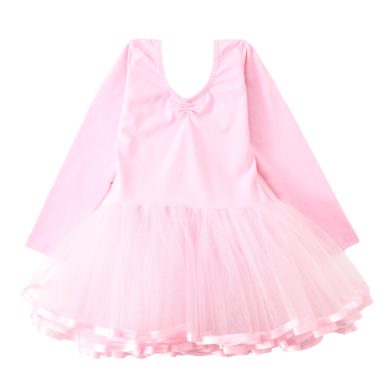 夏季短袖连体芭蕾舞蹈裙练功服