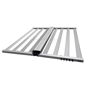 折叠款 可调光植物灯8条灯4x4英尺红蓝紫绿光led种植全光谱生长灯