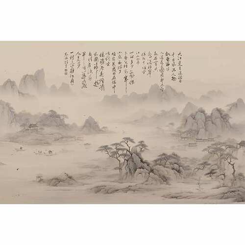 新中式禅意茶席中国风桌旗硅藻泥沥水垫吸水茶桌垫布茶台干泡杯垫