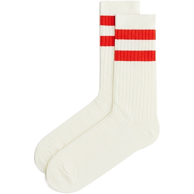 HM男装秋季袜子简约舒适柔软休闲中长袜1170159