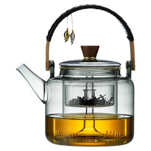 美斯尼玻璃煮茶壶耐高温电陶炉烧水泡茶壶煮茶器茶具套装2026新款
