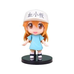 工作细胞血小板手办白血球 Q版动漫摆件模型玩具生日礼物装饰盲盒
