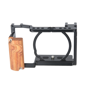 莱盛格适用索尼A6100 A6400 A6500相机木头手柄兔笼配套件342 343