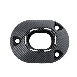 适用于五羊本田NWG150摩托车改装排气管尾端保护罩水转印尾盖配件