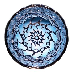 开窑茶杯主人杯七彩孔雀杯七彩雀羽主人杯珍珠白贝主人杯茶盏茶具