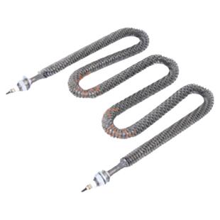 电热管双W型翅片380V发热管棒大功率5KW不锈钢工业304干烧加热管