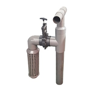 锦鲤鱼池沉淀仓h发散管配件拔管仓排污双层75分散管定制过滤管件