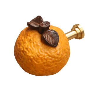 创意轻奢手工水果实木卡通橱柜门衣柜抽屉柜子把手拉手免打孔拉手