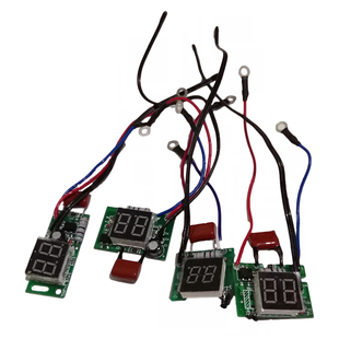 接驳电热水龙头配件温度探头线路板pcb电路板动态显示触摸屏220V