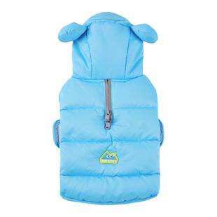 mookipet狗狗羽绒服宠物小狗比熊雪纳瑞小型犬衣服冬季白鸭绒马甲