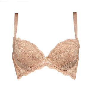 黛安芬专柜正品性感蕾丝大胸内衣高侧幅收副乳聚拢型文胸E002470