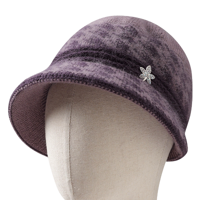 恒源祥中老年帽子围巾手套三件套