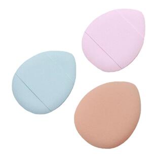 爱物极物迷你粉扑手指气垫不吃粉遮瑕干湿两用粉底液专用化妆粉扑