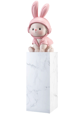 兔子大型落地摆件乔迁开业礼品