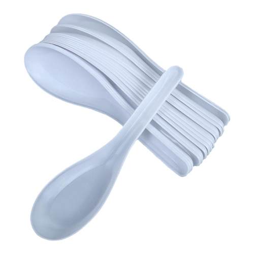 一次性勺子塑料汤勺单独包装加厚外卖打包快餐商用甜品勺调羹汤匙