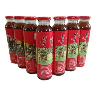 中丘红玉野生酸枣汁果汁含量高300ml*15邢台特产酸枣汁瓶装 营养