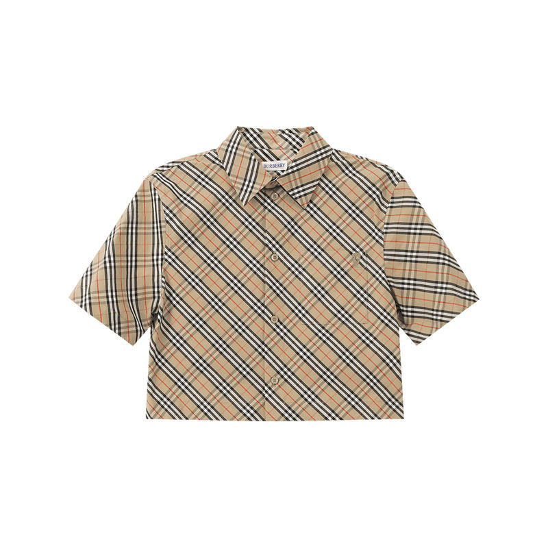 BURBERRY/博柏利休闲短袖衬衫