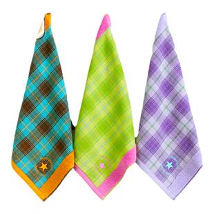 棉田三层纱运动纯棉纱布方巾全棉柔软洗脸擦手柔软吸水不易掉毛男