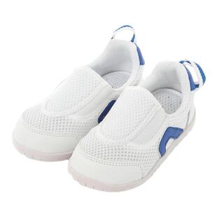 日潮跑腿IFME SCHOOL  一脚蹬网面运动鞋 BLUE 15cm SC-0002透气