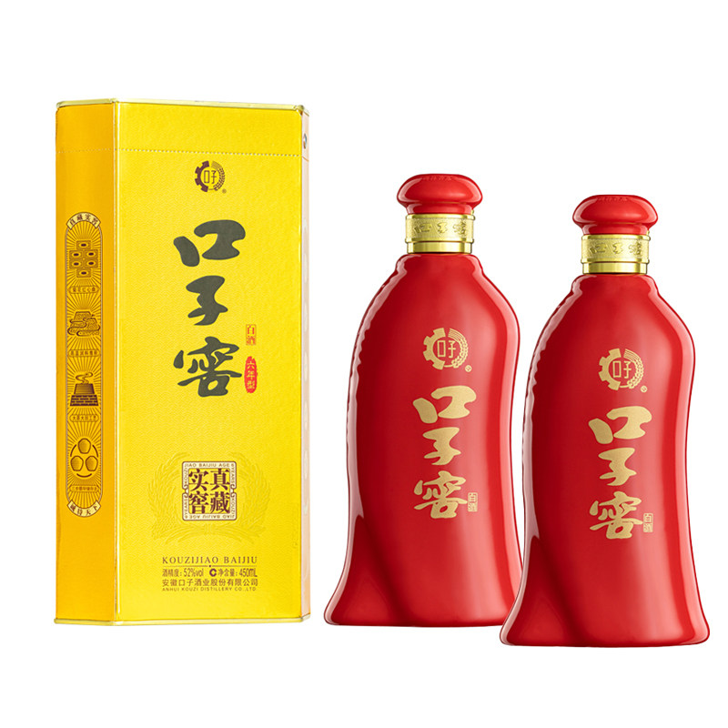 口子窖六年型52度450ml*26年型
