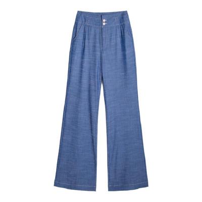 春秋冬高腰直筒裤牛仔裤女不掉色