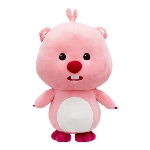 正版西红柿loopy玩偶赞萌露比公仔正品周边女友可爱海狸毛绒玩具