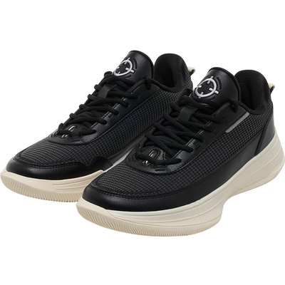 准者男低帮透气防滑减震篮球鞋