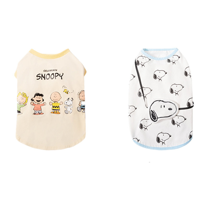 名创优品史努比生日会宠物T恤