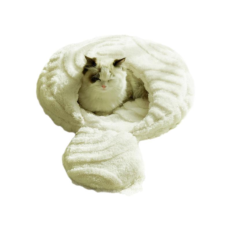 宠物睡袋柔猫咪小狗软深度睡眠窝