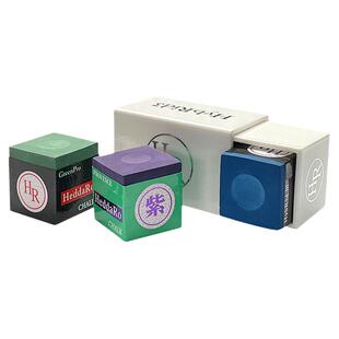 HR巧克粉紫色枪粉大师级巧克擦枪粉九球职业斯诺克黑八巧粉