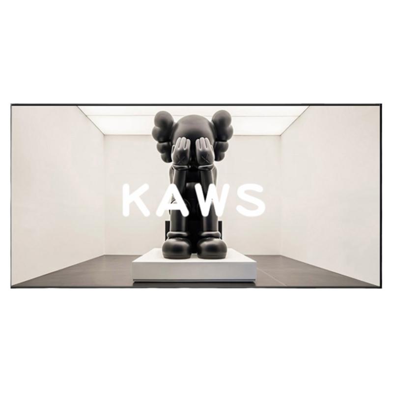 网红暴力熊卡通kaws公仔装饰画