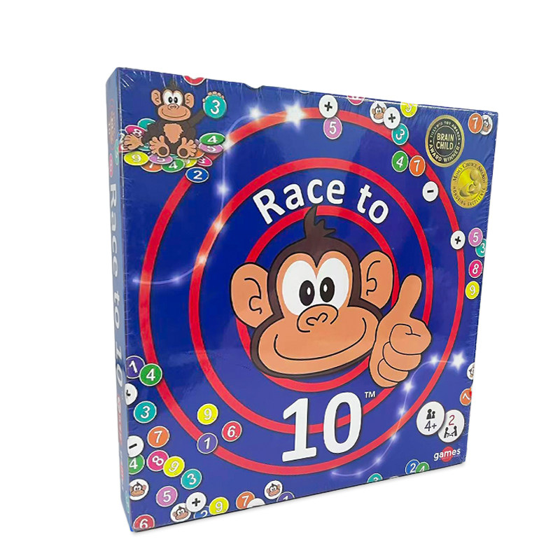 快慢狐瑞典Race to10极速加减 儿童数学思维训练加减游戏益智玩具
