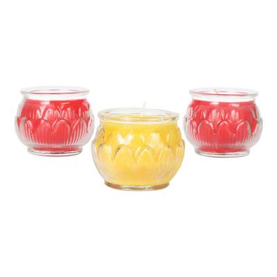 自在园酥油灯平口莲花杯