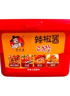延边辣椒酱李农夫辣椒酱炒菜年糕