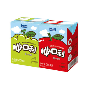 韩国进口Maeil每日牛奶果汁饮料Picnic小瓶苹果汁葡萄汁整箱24瓶