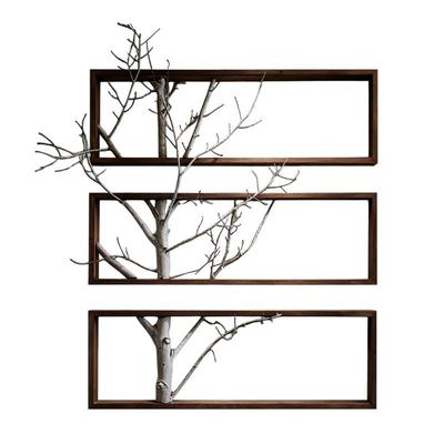 实物装饰画高端中古侘寂风名宿