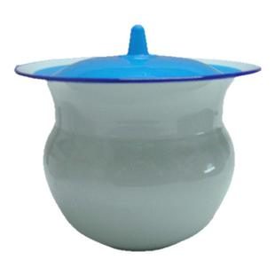 痰盂家用卧室带盖坐便器老人搪瓷高脚尿桶成人孕妇老年人移动马桶