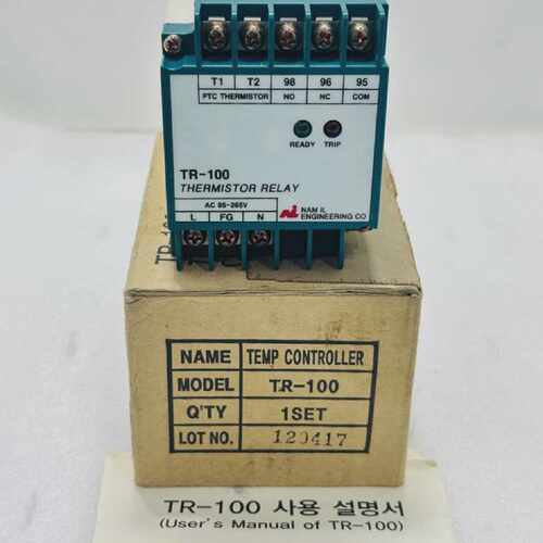全新 NAM IL ENGINEERING CO. TR-100 热敏电阻继电器 TR 100
