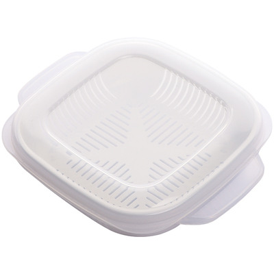 日本进口nakaya可微波米饭保鲜盒