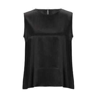 LILYSILK莉莉秀客真丝无袖背心女舒适宽松显瘦衬衫桑蚕丝上衣内搭