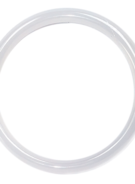 女士纯天然冰透白月光玛瑙手镯