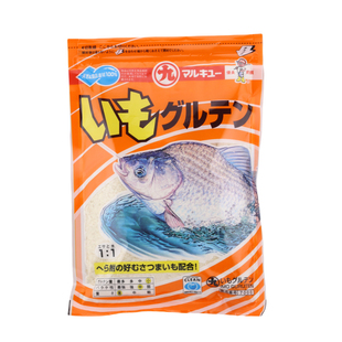 原装丸九黄鲫鱼饵料土豆粉日本进口1233#海外250g状态饵蛋白四季