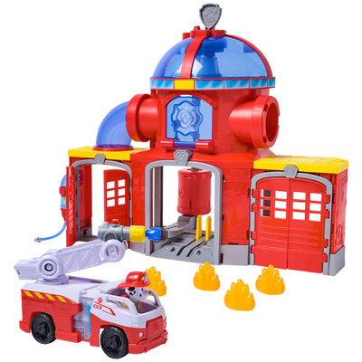 汪汪队新款毛毛阿奇消防救援车